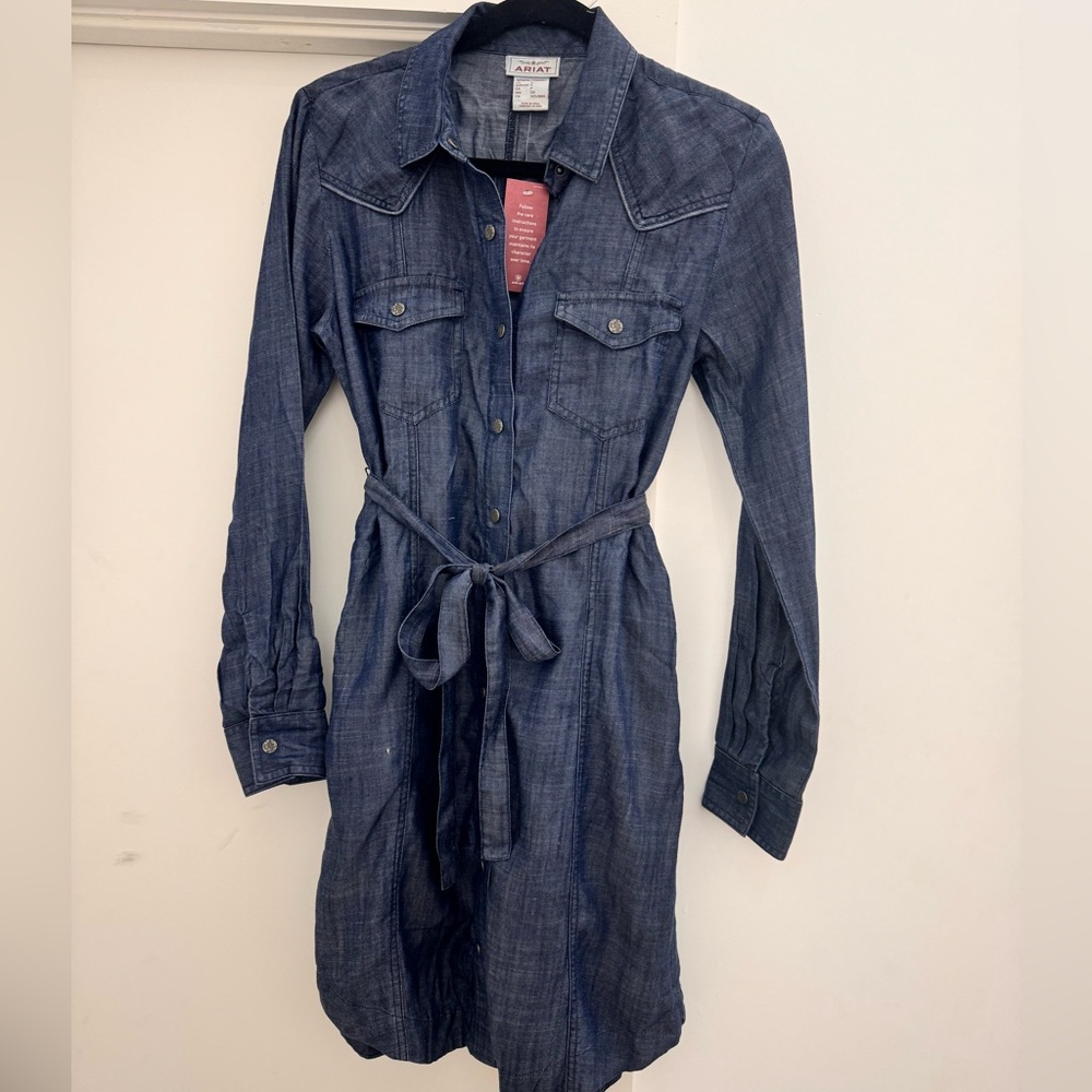 NWT Ariat Women’s Western shirt dress